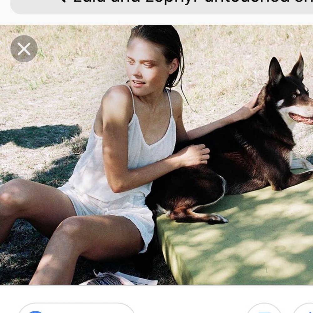 ZULU & ZEPHYR - UNTOUCHED SHORT - CREAM -